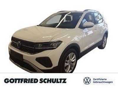 Gebraucht VW T-Cross Life 95 PS (69 kW) 2025 Weiss SUV