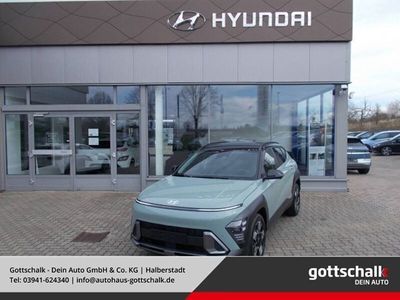 gebraucht Hyundai Kona SX2 PRIME HEV Navi LED SHZ Teil-Leder El. Fondsitzverst. Leder