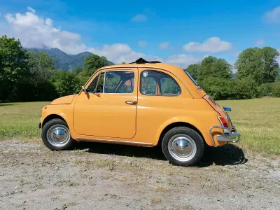 Używany Fiat 500 Lusso 28 KM (20 kW) 1970 Pomarańczowy Hatchback