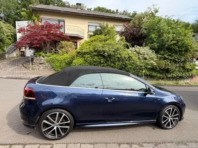 Gebraucht VW Golf Cabriolet LOUNGE 150 PS (110 kW) 2016 Blau Cabrio