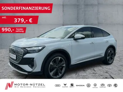 Gebraucht Audi Q4 Sportback e-tron S-Line 125 kW (170 PS) 2023 Weiß SUV