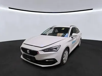 Usata Seat Leon Style 150 CV (110 kW) 2021 Bianco Station wagon