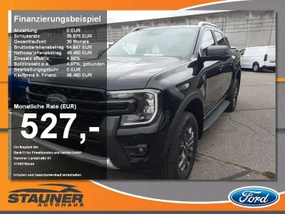 Neu Ford Ranger Wildtrack 205 PS (150 kW) 2026 Agateblack Pickup
