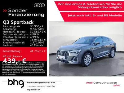 Gebraucht Audi Q3 S-Line 150 PS (110 kW) 2025 Chronosgrau metallic SUV