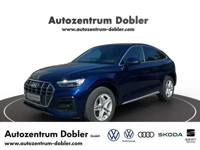 Gebraucht Audi Q5 Sportback Advanced Plus 204 PS (150 kW) 2023 Navarrablau SUV