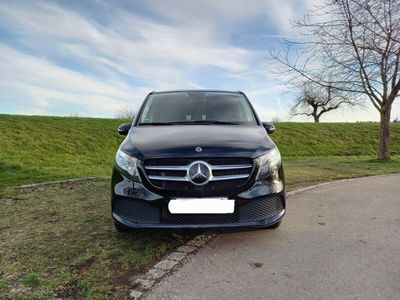 gebraucht Mercedes V220 d lang Garantie AHK MBUX Schiebetür li&re
