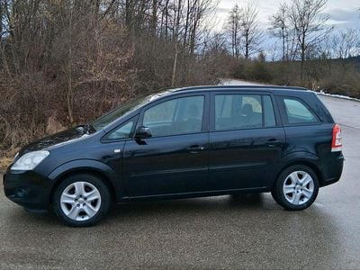 Gebraucht Opel Zafira Edition 140 PS (102 kW) 2010 Schwarz Van / Kleinbus