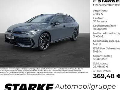 Neu VW Golf VIII R-line 150 PS (110 kW) 2026 Grenadillschwarz metallic Kombi