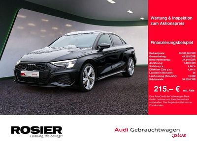 Schwarz / mythosschwarz (metallic) Gebraucht 2024 Audi S3 Sport Limousine | 39.330 € (Guter Preis)