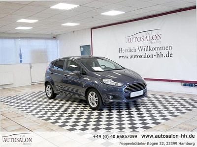 Gebraucht Ford Fiesta SYNC Edition 82 PS (60 kW) 2015 Midnight skygrau Kleinwagen