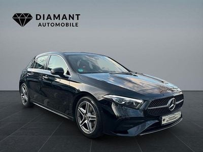 Gebraucht Mercedes A180 AMG line 136 PS (100 kW) 2023 Schwarz Limousine