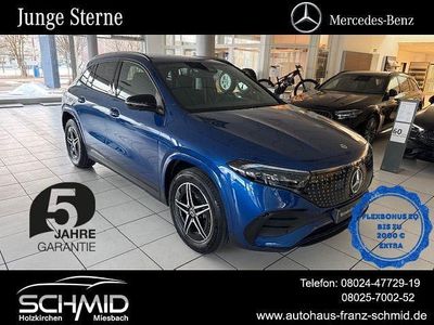 Blau Gebraucht 2024 Mercedes EQA300 AMG line SUV | 37.650 € (Fairer Preis)