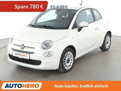 Gebraucht Fiat 500 Lounge 69 PS (50 kW) 2020 Weiß Kleinwagen