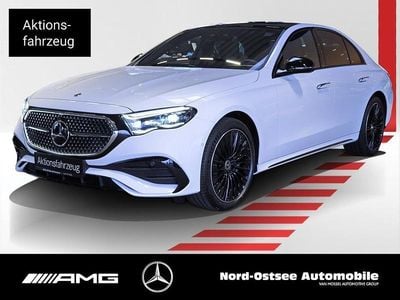 Gebraucht Mercedes E300 AMG 313 PS (230 kW) 2025 Unilack polarweiß Limousine