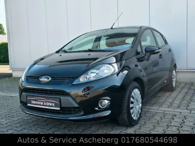 Gebraucht Ford Fiesta Champions Edition 82 PS (60 kW) 2012 Schwarz Kleinwagen