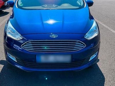 Usata Ford Grand C-Max Titanium 120 CV (88 kW) 2017 Blu Monovolume