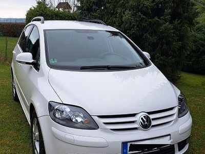 Gebraucht VW Golf Plus Cross Sportline 122 PS (89 kW) 2008 Weiß Van / Kleinbus