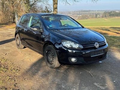 Gebraucht VW Golf VI Trendline 80 PS (58 kW) 2009 Schwarz Kleinwagen