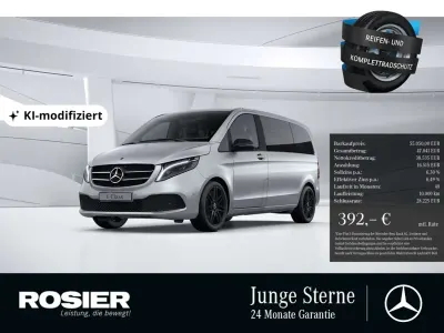 Gebraucht Mercedes V300 Night 237 PS (174 kW) 2023 Silber / brillantsilber Van / Kleinbus