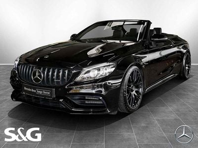 Metalliclack obsidianschwarz Gebraucht 2020 Mercedes C63 AMG AMG Cabrio | 65.890 € (Teuer)