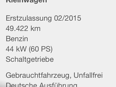 Blau Gebraucht 2015 Skoda Fabia Kleinwagen | 9.000 € (Etwas zu teuer)