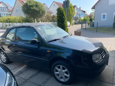 Gebraucht VW Golf Cabriolet 66 PS (48 kW) 1998 Blau Cabrio