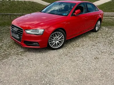 Gebraucht Audi A4 S-Line 204 PS (150 kW) 2015 Rot Limousine