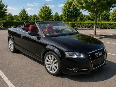 Gebraucht Audi A3 Cabriolet 140 PS (102 kW) 2011 Schwarz Cabrio