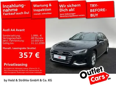 Brugt Audi A4 Advanced Plus 204 HK (150 kW) 2023 Sort Stationcar