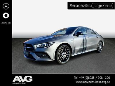Grau Gebraucht 2020 Mercedes CLA250e AMG Limousine | 31.400 € (Teuer)