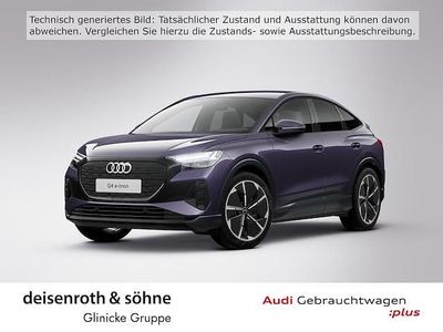 Auroraviolett metallic Gebraucht 2025 Audi Q4 Sportback e-tron Ambiente SUV | 57.605 € (Teuer)