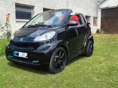 Gebraucht Smart ForTwo Cabrio Passion 71 PS (52 kW) 2012 Schwarz Cabrio