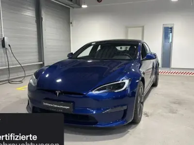 Second-hand Tesla Model S 492 kW (670 CP) 2024 Albastru Hatchback