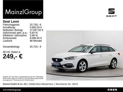 Gebraucht Seat Leon ST FR 204 PS (150 kW) 2022 Weiß Kombi