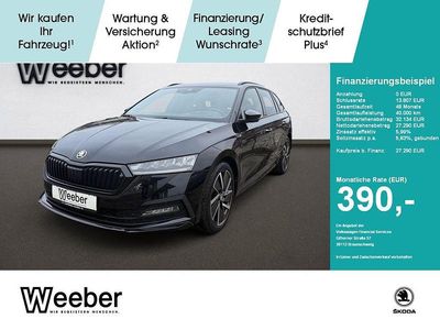 Schwarzmagic perleffekt (metallic) Gebraucht 2022 Skoda Octavia SportLine Kombi | 27.290 € (Etwas zu teuer)