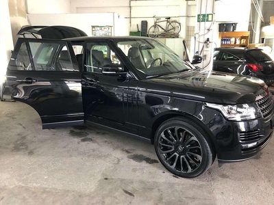 Gebraucht Land Rover Range Rover Vogue 340 PS (250 kW) 2014 Schwarz SUV