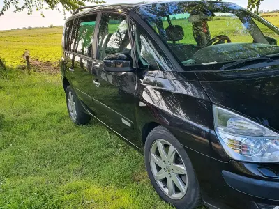 Gebraucht Renault Espace 173 PS (127 kW) 2011 Schwarz Van / Kleinbus