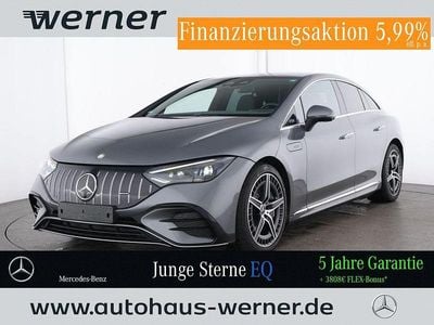 Lack selenitgrau Gebraucht 2024 Mercedes EQE AMG 43 Premium Limousine | 59.895 € (Fairer Preis)