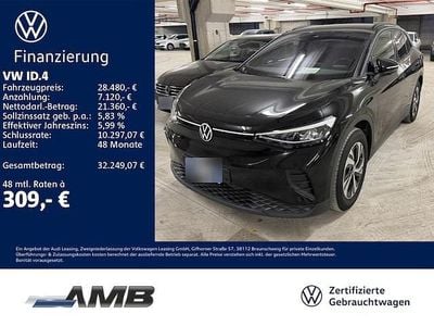 Gebraucht VW ID.4 Pure 125 kW (170 PS) 2024 Schwarz SUV