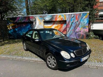 Brugt Mercedes E280 200 HK (147 kW) 2007 Blå Sedan