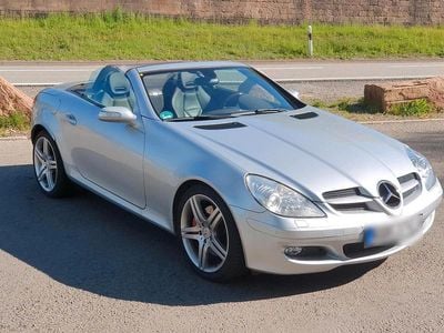 Gebraucht Mercedes SLK350 272 PS (200 kW) 2005 Silber Cabrio