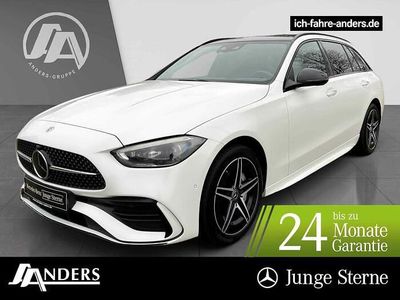 Opalithweiß Gebraucht 2024 Mercedes C300e AMG Kombi | 47.194 € (Etwas zu teuer)