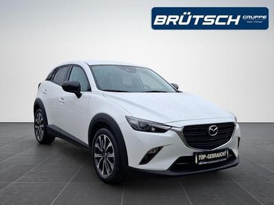Snowflake white pearl metallic Gebraucht 2021 Mazda CX-3 Homura-Line SUV | 21.480 € (Etwas zu teuer)