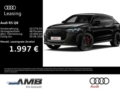 Neu Audi RS Q8 Performance 640 PS (470 kW) 2026 Mythosschwarz metallic SUV
