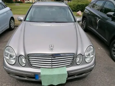 Brugt Mercedes E220 150 HK (110 kW) 2004 Grå Stationcar