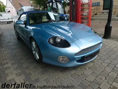 Gebraucht Aston Martin DB7 416 PS (305 kW) 2001 Blau Cabrio