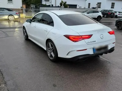 Brugt Mercedes CLA200 163 HK (119 kW) 2022 Hvid Sedan