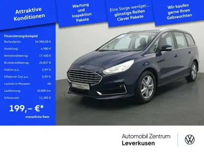 Gebraucht Ford Galaxy Titanium 190 PS (139 kW) 2020 Blazerblau Van / Kleinbus