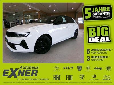 Gebraucht Opel Astra GS Line 131 PS (96 kW) 2023 Jade weiß / dach & spiegel schwarz Limousine