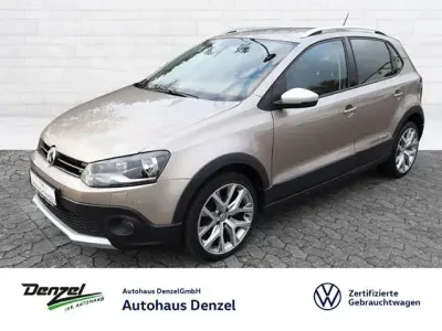 Gebraucht VW Polo Cross 90 PS (66 kW) 2017 Titanium beige metallic Kleinwagen